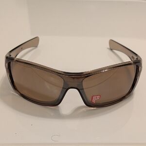 Oakley Antix 12-960 130 Brown Smoke/Tungsten Sunglasses